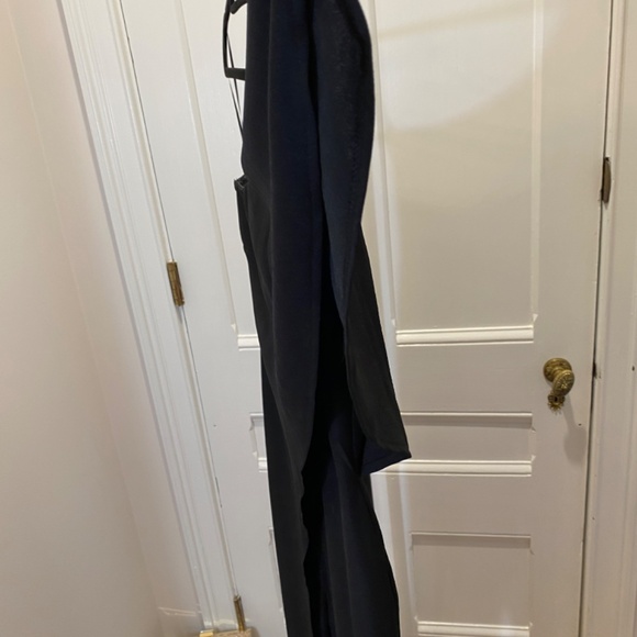 VENUS One Shoulder Wide Leg Black Jumpsuit - Size 6 - Picture 8 of 16